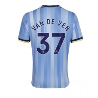 Camisa de Futebol Tottenham Hotspur Micky van de Ven #37 Equipamento Secundário 2024-25 Manga Curta